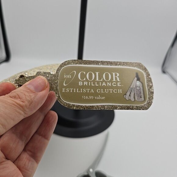 New Ion Color Brilliance Small GoldenPurse Pocket Book With Accessories - Picture 6 of 8